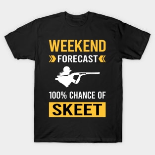 Weekend Forecast Skeet Shooting T-Shirt